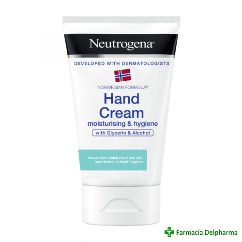 Crema de maini moisturizing & hygiene x 50 ml, Neutrogena